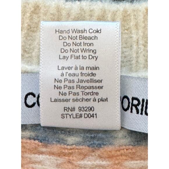 - New ~ COTTON ON , NORDSTROM ~ Women's Beige Ikat Pullover Sweater Size S - Picture 6 of 6